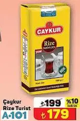 ÇAYKUR RİZE TURİST ÇAYI 1 KG